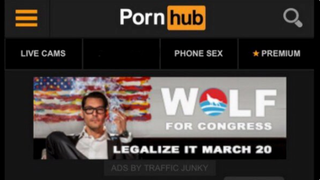 Illustration for article titled Pornhub Pulls Pro-Weed Candidate's Ads Following Allegations of Abuse and Lies
